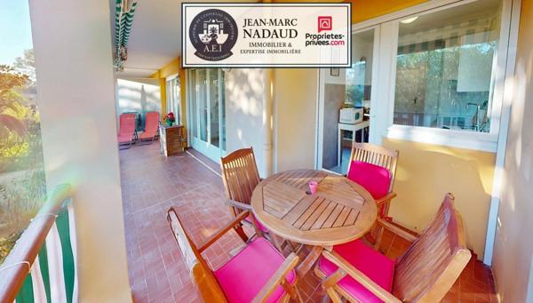 Appartement Saint Raphaël coeur BOULOURIS - 2 pièces 53m2 terrasse 19m2 sud