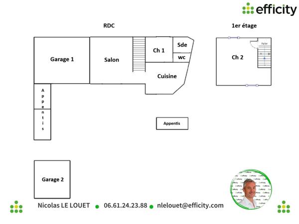 Maison 4 pièces - 75 m²