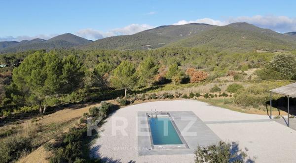 Domaine viticole en pleine nature