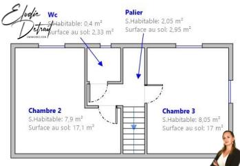 Maison 5 pièces - 80 m² Exclusivité efficity