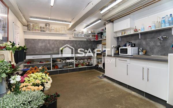 Fond de commerce vente de fleurs au detail