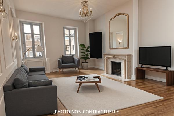 Marseille 13008 Appartement 7 pièces 185m² dans bel immeuble ancien avec ascenseur