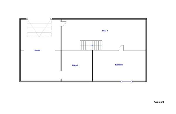 Maison 4 chambres sur sous-sol complet