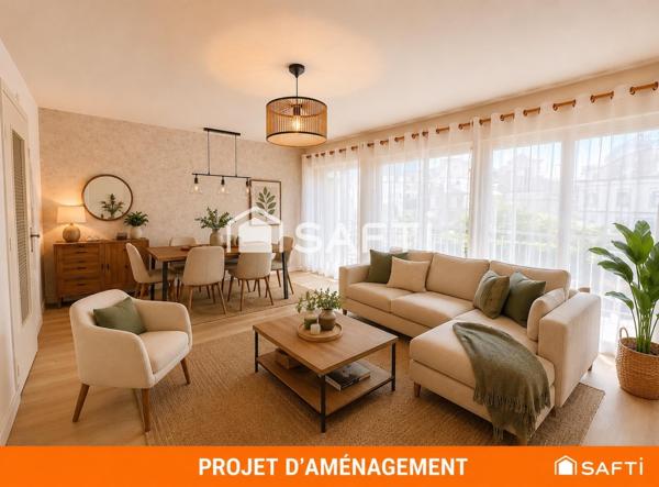 Appartement 2 chambres, LISIEUX