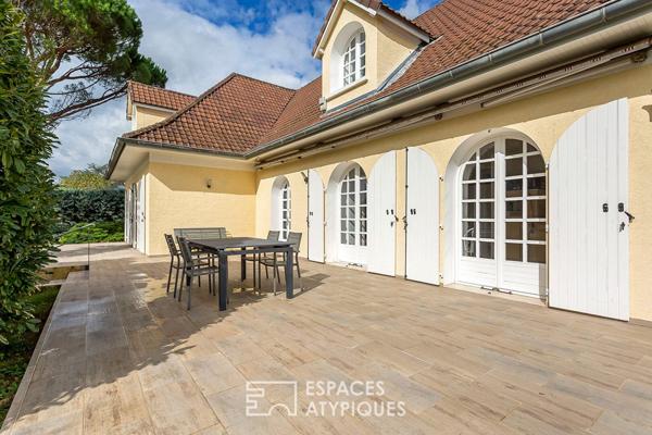 Maison familiale avec jardin et piscine