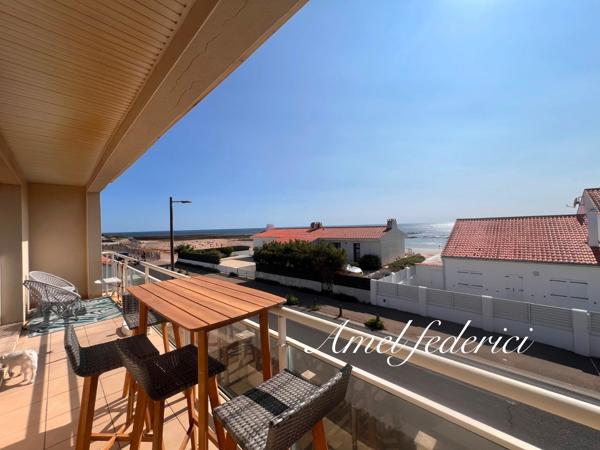 L’Océan pour horizon, une adresse d’exception pour ce bel appartement 85 m2 + Studio 22 m2 !!
