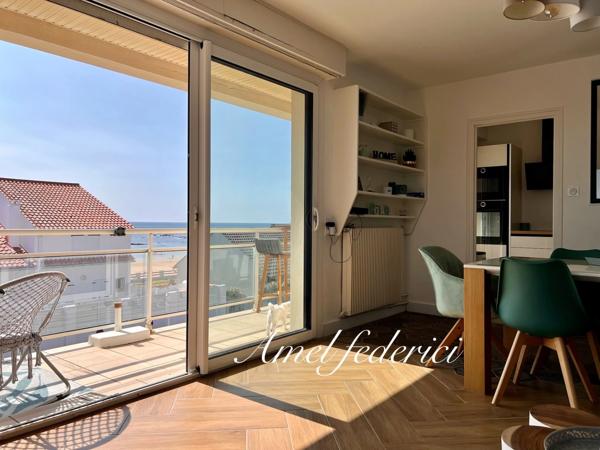 L’Océan pour horizon, une adresse d’exception pour ce bel appartement 85 m2 + Studio 22 m2 !!