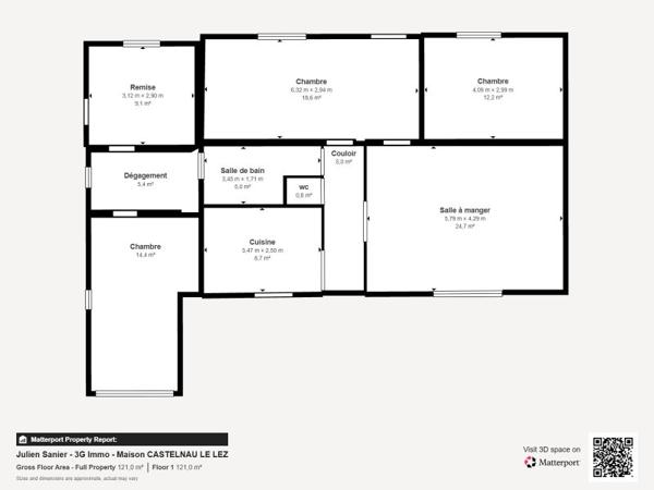 Vente / Maison de plain-pied à Castelnau-le-Lez (34170)