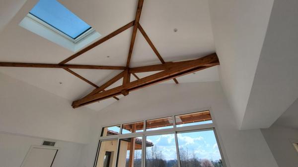 Maison contemporaine  Prigonrieux près  Bergerac 167 m2 sur parcelle de 5138 m² vue Dordogne