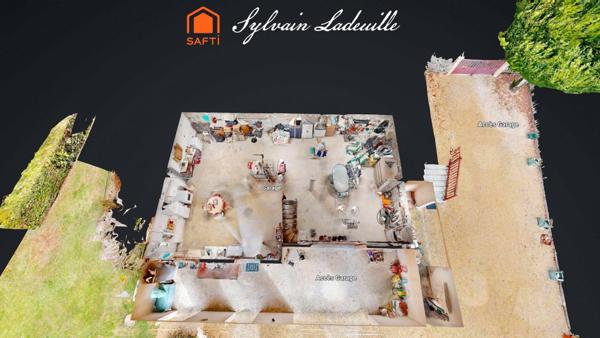 Maison de 90 m2 habitables sur 1200 m2 de terrain