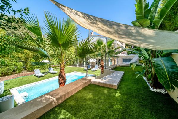 Une villa d’exception à Montfleury, entièrement rénovée, offrant luxe, sérénité et art de vivre méditerranéen à quelques pas de la Croisette.