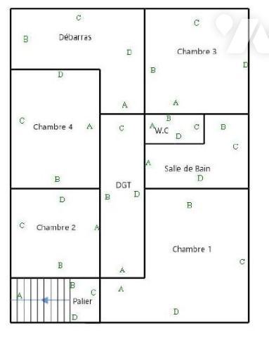 MAISON 4 CHAMBRES