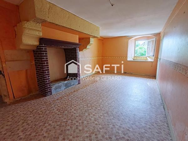 Maison à rénover-10min St Hilaire du H-1200m² jardin