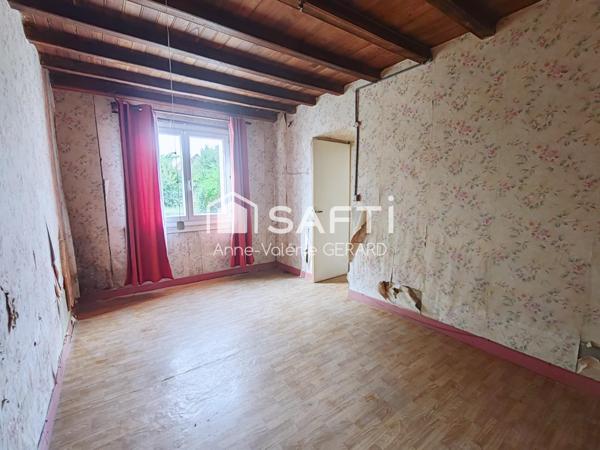 Maison à rénover-10min St Hilaire du H-1200m² jardin