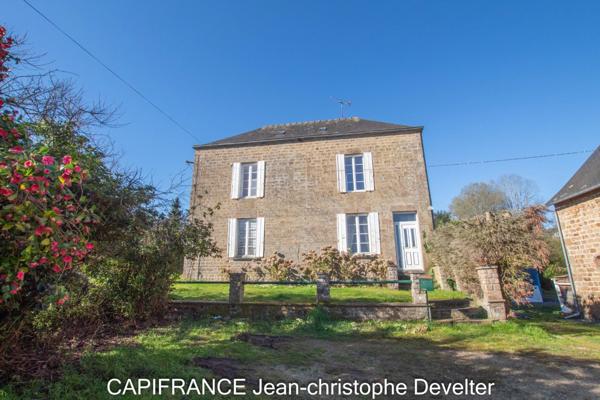Maison à vendre GORRON (53) maison en pierre 2 chambres sur terrain de 1828 m2