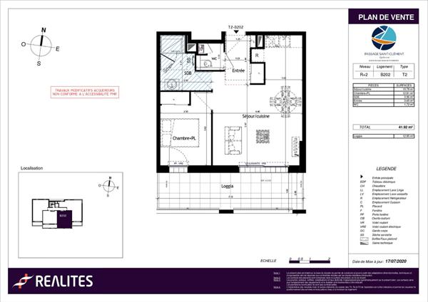 Appartement 2 Pièces 56170 Quiberon,  
Quiberon 56170