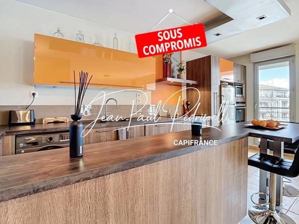 VOURLES - Appartement T3 de 67m² magnifique terrasse, résidence sécurisée avec piscine et parc