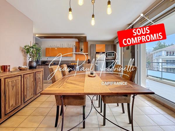 VOURLES - Appartement T3 de 67m² magnifique terrasse, résidence sécurisée avec piscine et parc