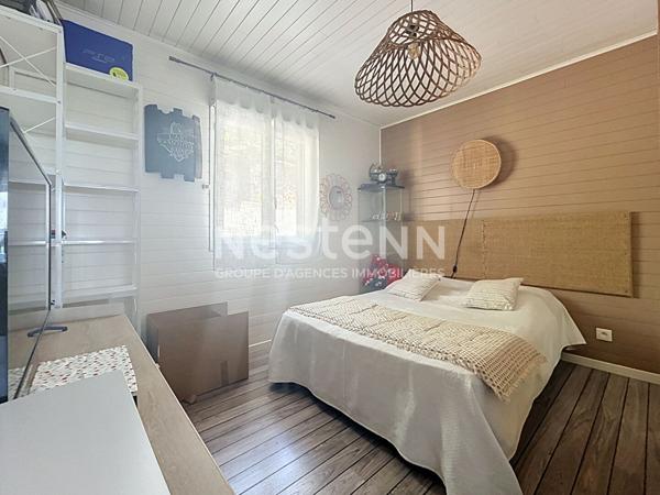 Maison ossature bois à vendre Noailles : 85 m2 habitable - 3 chambres - Triple Garage - Terrain arboré avec goût 1 200m2 - Vue imprenable
