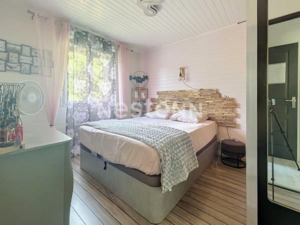 Maison ossature bois à vendre Noailles : 85 m2 habitable - 3 chambres - Triple Garage - Terrain arboré avec goût 1 200m2 - Vue imprenable