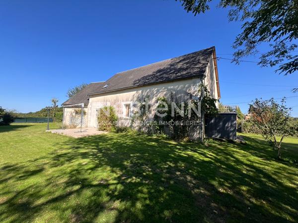 Maison à vendre sur Poulaines, 3 chambres, en campagne sur 1656 m² de terrain