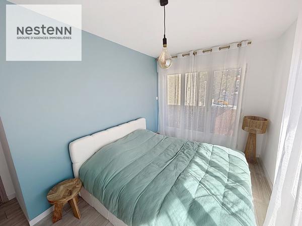 À vendre : Appartement lumineux 4 pièces à Toulon - St Roch -Garage.