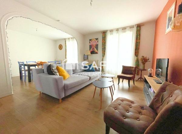 Rennes T4 84m2 garage cave jardin