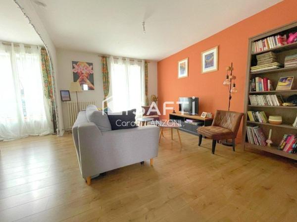 Rennes T4 84m2 garage cave jardin