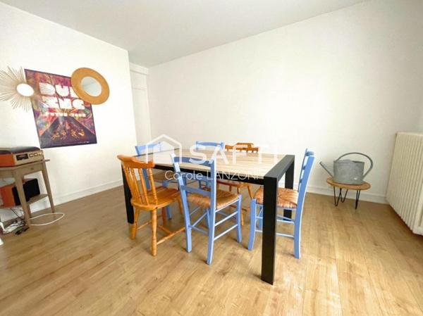 Rennes T4 84m2 garage cave jardin