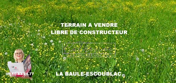 Terrain à bâtir de 459m² hors lotissement La Baule-escoublac
