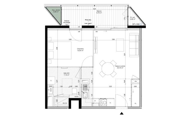 Appartement à vendre à Nice (06200) - Alpes-Maritimes