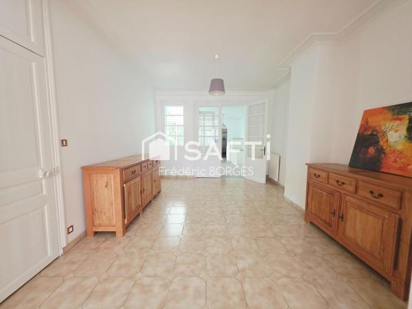 BOHAIN-EN-VERMANDOIS — MAISON DE MAÎTRE RÉNOVÉE · GRAND JARDIN CLOS DE 1014 m² · DÉPENDANCE 100 m² Garage