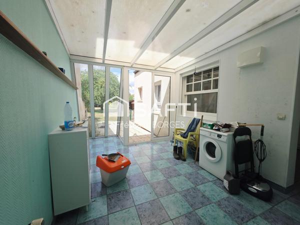 BOHAIN-EN-VERMANDOIS — MAISON DE MAÎTRE RÉNOVÉE · GRAND JARDIN CLOS DE 1014 m² · DÉPENDANCE 100 m² Garage