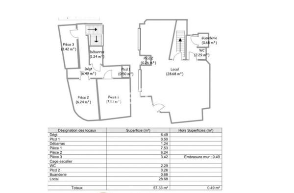 Local Commercial - 56 m²