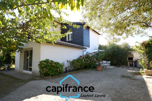 Maison à vendre 5 pièces COLOMIERS (31) - 4 chambres - Climatisation - terrain 500 m² - dépendance de 37 m²