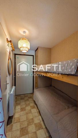 Appartement 2 Pièces avec balcon exposé plein Sud sans vis à vis avec vue imprenable sur les montagnes