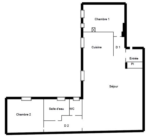 Bastille - Joli 3 pièces bien rénové - 2 chambres – Ascenseur - Calme
