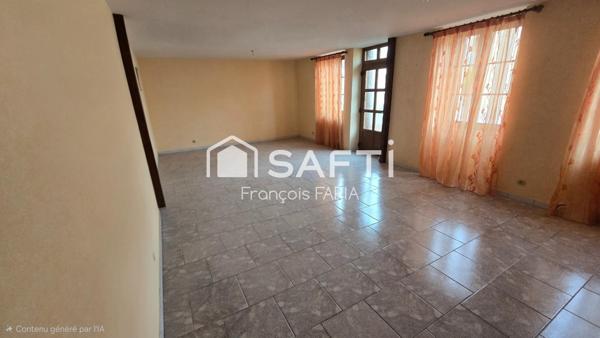 Maison familiale et conviviale où il fait bon vivre.