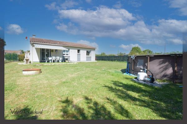 St Seurin sur l'isle, maison 3 chambres - jardin