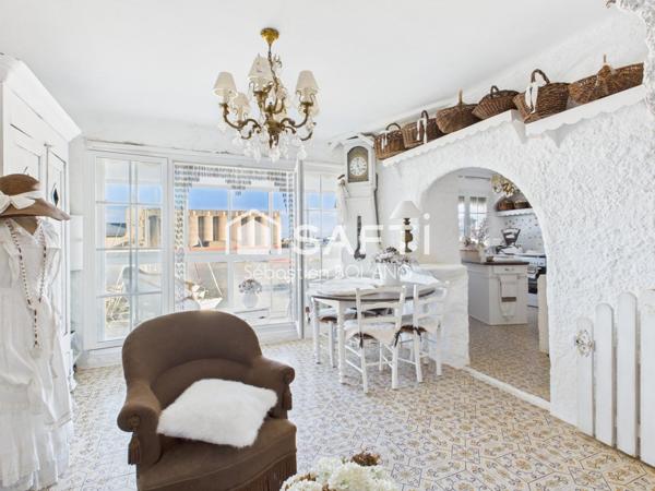 Appartement T3 avec vue imprenable sur le port et les Corbières - Port-la-Nouvelle.