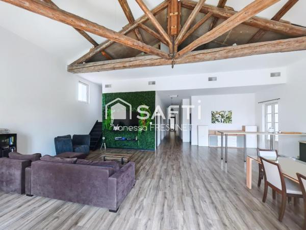 190 m² de volumes exceptionnels