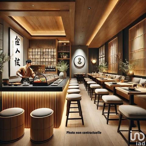 Restauration rapide à vendre 58 m² Paris 20