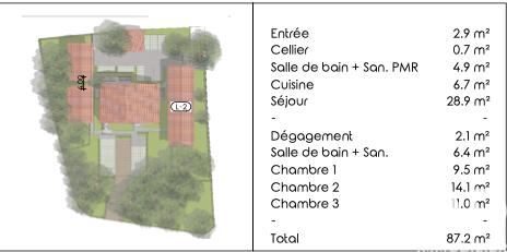 Maison à vendre 4 pièces 87 m² Capbreton