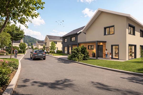 Maison mitoyenne à vendre 4 pièces PORTE DE SAVOIE (73) - 101, 53 M2