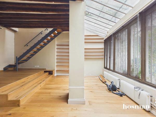 Appartement/Loft de 65.74m² - Profession libérale autorisée - cave - Jacques Bonsergent - Cité Hittorf, Paris