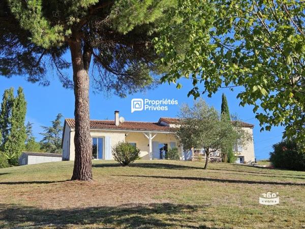 Bon Encontre : Maison familiale 160 m² - Vue panoramique et position dominante