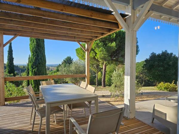 Bon Encontre : Maison familiale 160 m² - Vue panoramique et position dominante