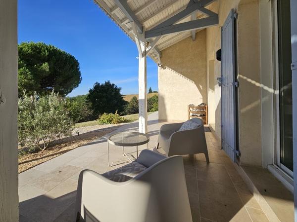 Bon Encontre : Maison familiale 160 m² - Vue panoramique et position dominante