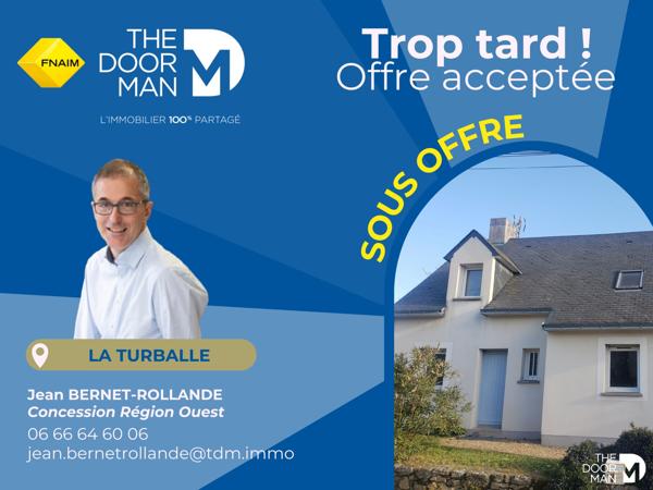 Maison - Vendu - 96 m² - LA TURBALLE | The Door Man