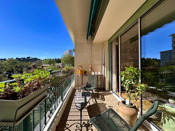 Marseille 8ème – Carré d’Or | Bagatelle, T3 de 82m2 avec Terrasse et cave